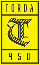 A symbol celebrating Torda 450